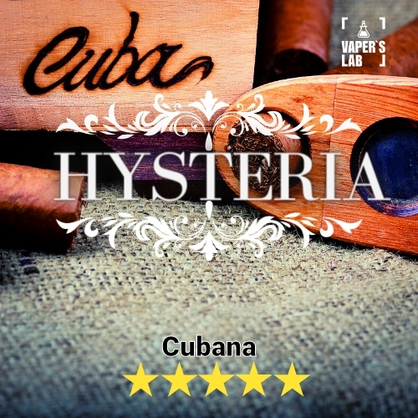 Фото жижа для вейпа купить hysteria cubana 60 ml