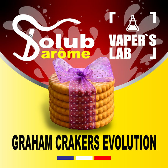 Відгуки на Ароматизатори для сольового нікотину Solub Arome "Graham Crakers evolution" (Крекерне печиво) 
