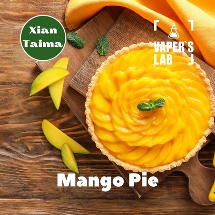 Фото, Відеоогляди на Ароматизатори для самозамісу Xi'an Taima "Mango Pie" (Пиріг з манго) 