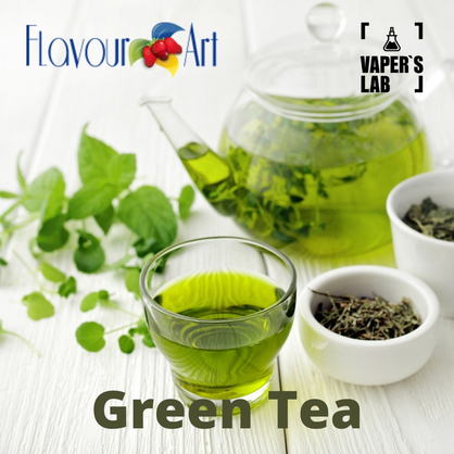 Фото на Аромки для вейпа для вейпа FlavourArt Green Tea Зелёный чай