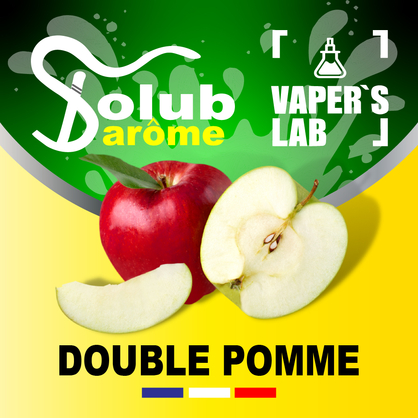 Фото, Видео, Лучшие вкусы для самозамеса Solub Arome "Double pomme" (Красное и зеленое яблоко) 
