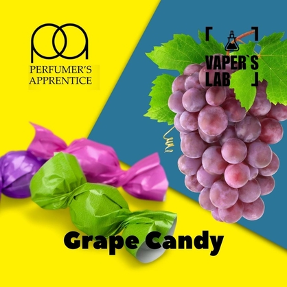 Фото, Відеоогляди на ароматизатор електронних сигарет TPA "Grape Candy" (Виноградний льодяник) 