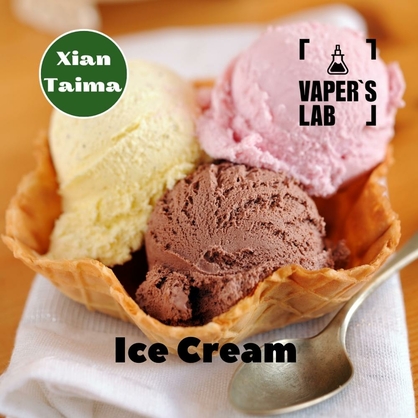 Фото, Видео, Ароматизаторы для самозамеса Xi'an Taima "Ice cream" (Мороженое) 