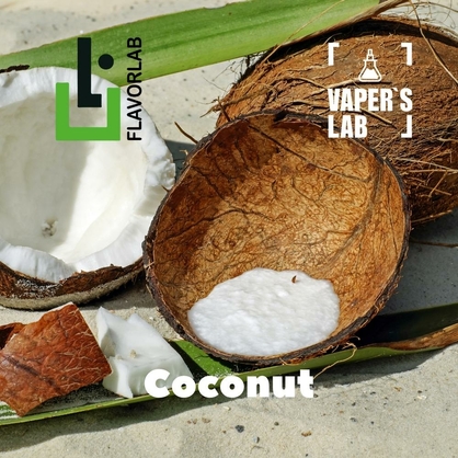 Фото на Аромку для вейпа Flavor Lab Coconut 10 мл