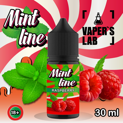 Фото жижа для пода mint raspberry 30ml