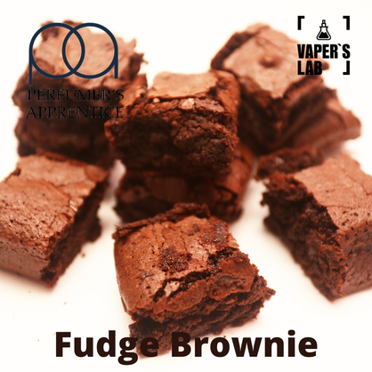 Фото, Відеоогляди на Ароматизатори для вейпа TPA "Fudge Brownie" (Шоколадний пиріг з карамеллю) 