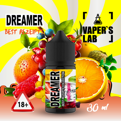 Фото, Видео на жидкость для пода Dreamer salt "Ambition" 30 ml