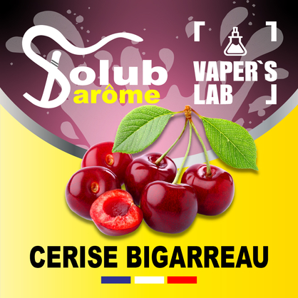 Фото, Відеоогляди на Натуральні ароматизатори для вейпа Solub Arome "Cerise bigarreau" (Стигла черешня) 