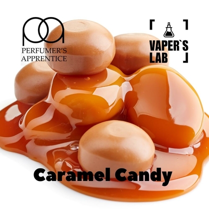 Фото, Відеоогляди на Ароматизатор для жижи TPA "Caramel Candy" (Карамельна цукерка) 