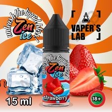 Жижи для пода Zen Ice SALT 15 мл Strawberry