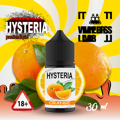 Фото Жижа для POD Hysteria Salt Orange 30