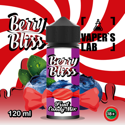 Фото жидкости для вейпа berry bliss fruit candy mix (фруктовые конфеты)