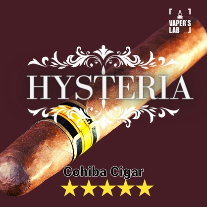 Фото купити рідину hysteria cohiba cigar 30 ml