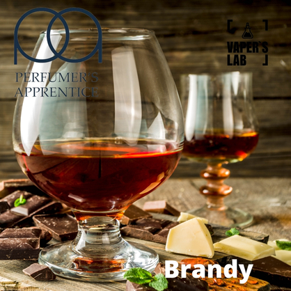 Фото, Видео, Натуральные ароматизаторы для вейпа  TPA "Brandy" (Бренди) 