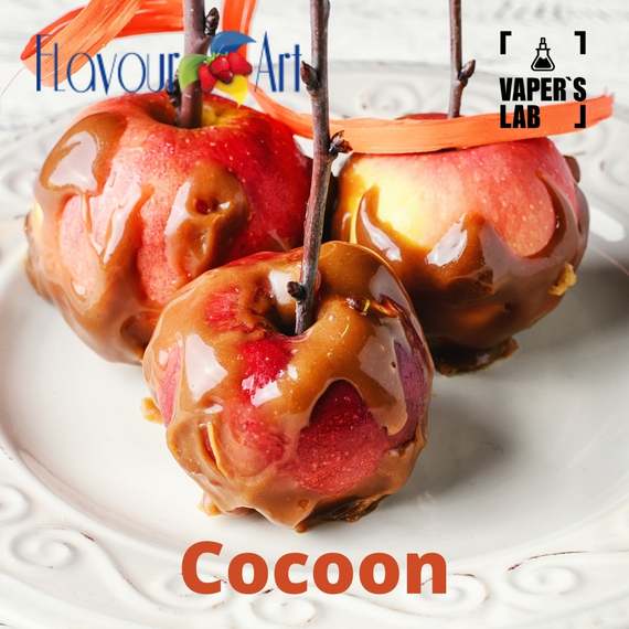 Відгуки на Aroma для вейпа FlavourArt Cocoon Яблуко в карамелі