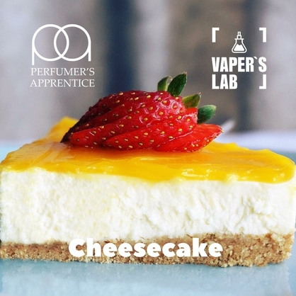 Фото, Видео, ароматизатор для самозамеса TPA "Cheesecake" (Чизкейк) 