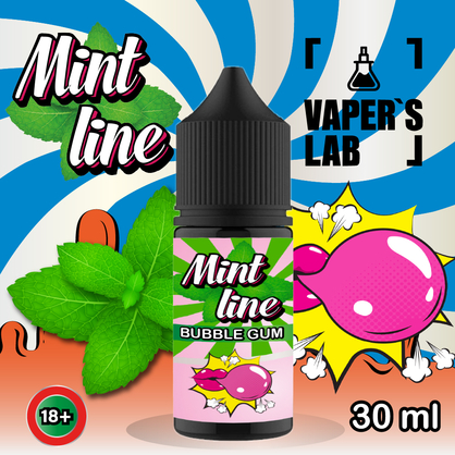 Фото жидкость для пода mint bubble gum 30ml