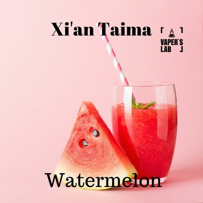 Фото, Відеоогляди на ароматизатор електронних сигарет Xi'an Taima "Watermelon" (Кавун) 