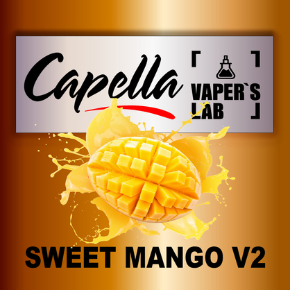 Фото на Ароматизатор Capella Sweet Mango v2 Солодке Манго v2