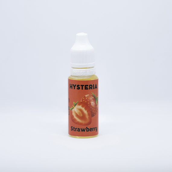 Отзывы на жидкость для подов Hysteria Salt "Strawberry" 15 ml