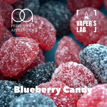 Фото, Видео, Ароматизатор для жижи TPA "Blueberry Candy" (Черничная конфета) 