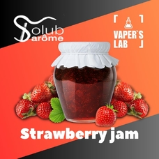 Ароматизатори для вейпа Solub Arome "Strawberry jam" (Полунично-карамельне варення)