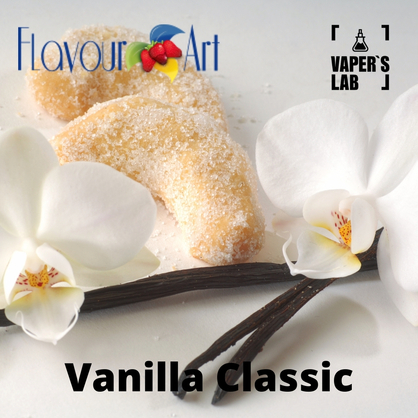 Фото на Аромки для вейпа для вейпа FlavourArt Vanilla Classic Классическая ваниль