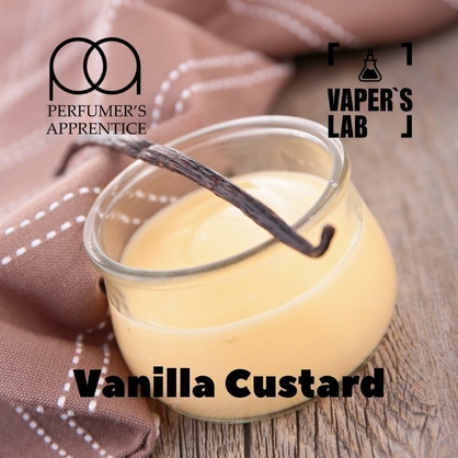 Фото, Відеоогляди на Ароматизатори для вейпа TPA "Vanilla Custard" (Ванільний крем) 