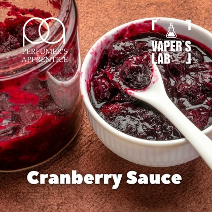 Фото, Видео, Аромки для самозамеса TPA "Cranberry Sauce" (Клюквенный соус) 