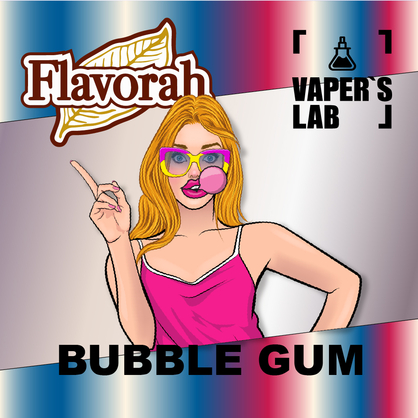 Фото на аромку Flavorah Bubble Gum Жевательная резинка