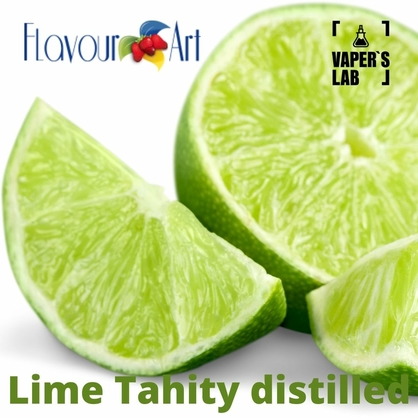 Фото на Aroma для вейпа FlavourArt Lime Tahity distilled Персидский лайм очищенный