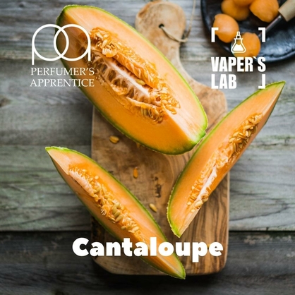 Фото, Відеоогляди на Ароматизатор для самозамісу TPA "Cantaloupe" (Медова диня) 