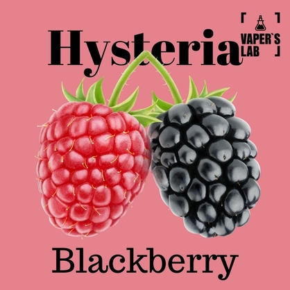 Фото, Видео на заправки для вейпа Hysteria Blackberry 100 ml