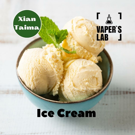 Отзывы на Ароматизаторы для солевого никотина   Xi'an Taima "Ice cream" (Мороженое) 