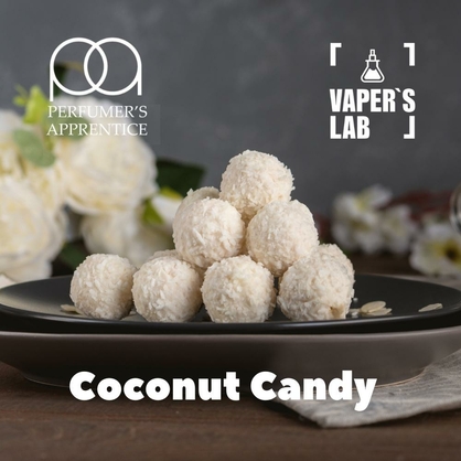 Фото, Відеоогляди на Ароматизатори для сольового нікотину TPA "Coconut Candy" (Кокосові цукерки) 