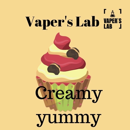 Фото заправки до вейпа vapers lab creamy yummy 120 ml