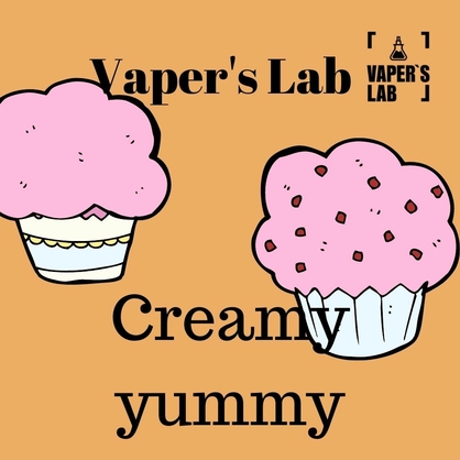 Фото, Відео на рідини для вейпа Vapers Lab Creamy yummy 30 ml