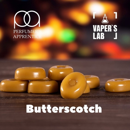 Фото, Видео, ароматизатор для самозамеса TPA "Butterscotch" (Сливочная ириска) 