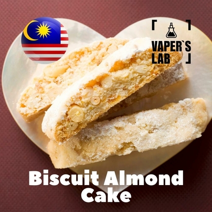 Фото на Ароматизатор для вейпа Malaysia flavors Biscuit almond cake