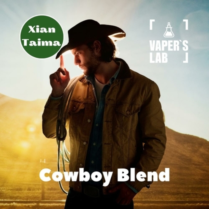 Фото, Видео, Ароматизаторы для жидкости вейпов Xi'an Taima "Cowboy blend" (Ковбойский табак) 