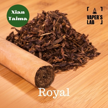 Фото, Відеоогляди на Ароматизатори для рідини вейпів Xi'an Taima "Royal" (Роял Королівський тютюн) 