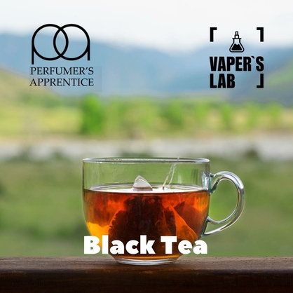 Фото, Відеоогляди на Натуральні ароматизатори для вейпа TPA "Black Tea" (Чорний чай) 