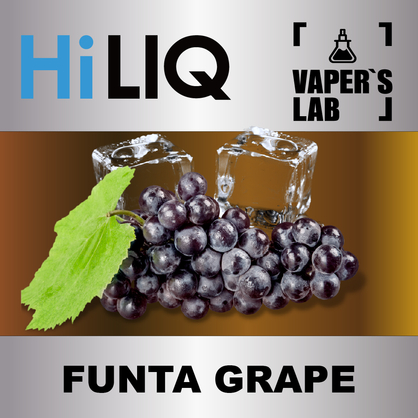 Фото на аромку HiLIQ Хайлик Funta Grape Холодный Виноград