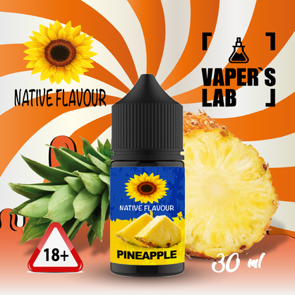 Фото жидкость для под систем native flavour pineapple 30 ml