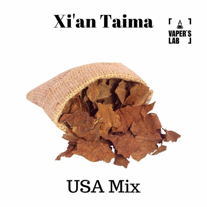 Фото, Відеоогляди на Ароматизатори для вейпа Xi'an Taima "USA Mix" (Тютюновий США Мікс) 