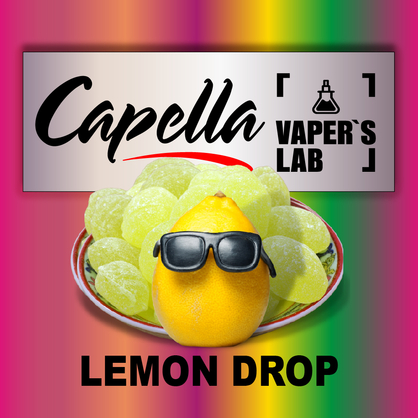 Фото на аромку Capella Lemon Drop Лимонный леденец
