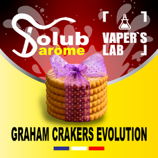 Ароматизатори для вейпа Solub Arome "Graham Crakers evolution" (Крекерне печиво)