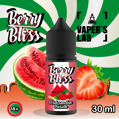 Фото жидкость для пода berry bliss watermelon fusion 30 мл