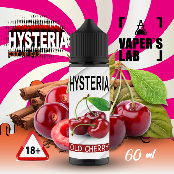 Відгуки  заправка до вейпа hysteria cigar cherry 30 ml