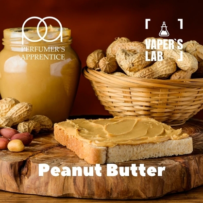 Фото, Видео, Пищевой ароматизатор для вейпа TPA "Peanut Butter" (Арахисовое масло) 